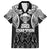 New Zealand Rugby Family Matching Long Sleeve Bodycon Dress and Hawaiian Shirt Aotearoa Champion Cup History with Haka Dance LT03 Dad's Shirt - Short Sleeve Black - Polynesian Pride