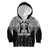 New Zealand Rugby Kid Hoodie Aotearoa Champion Cup History with Haka Dance LT03 Zip Hoodie Black - Polynesian Pride