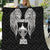 New Zealand Rugby Quilt Aotearoa Champion Cup History with Haka Dance LT03 Black - Polynesian Pride