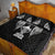 New Zealand Rugby Quilt Bed Set Aotearoa Champion Cup History with Haka Dance LT03 - Polynesian Pride