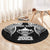 Personalised New Zealand Rugby Round Carpet Aotearoa Champion Cup History with Haka Dance LT03 - Polynesian Pride