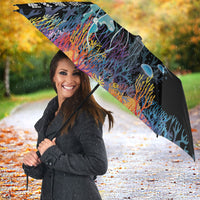 Palau Jellyfish Umbrella Coral Reef with Polynesian Pattern