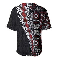 Tonga Ngatu Art Tattoo Polynesian Baseball Jersey