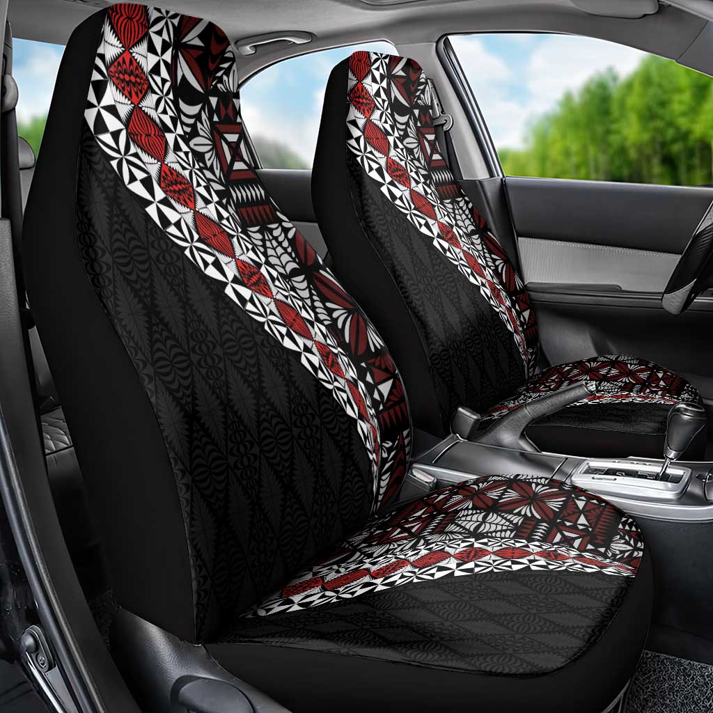 Tonga Ngatu Art Tattoo Polynesian Car Seat Cover