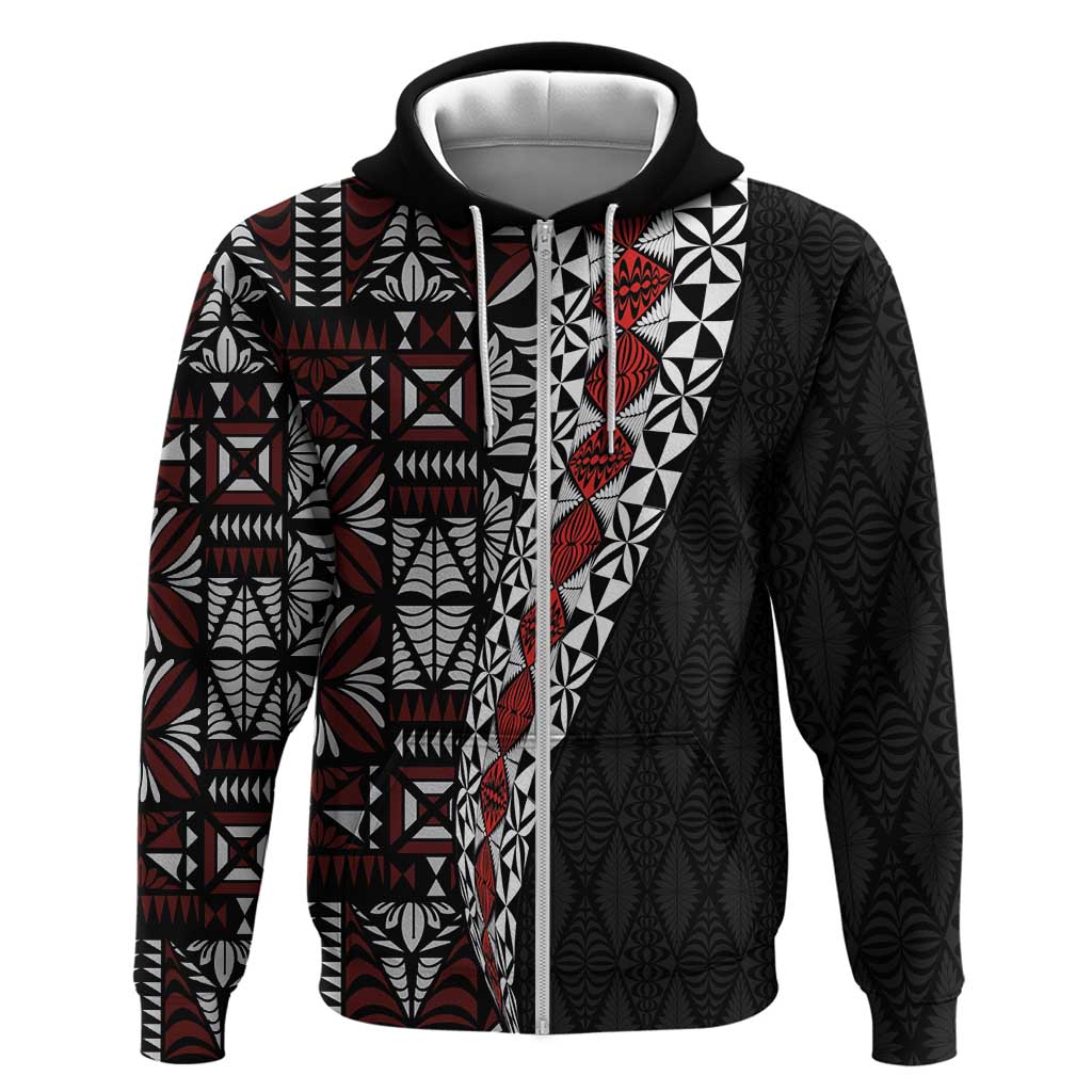 Tonga Ngatu Art Tattoo Polynesian Hoodie