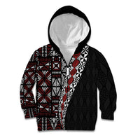Tonga Ngatu Art Tattoo Polynesian Kid Hoodie