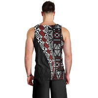 Tonga Ngatu Art Tattoo Polynesian Men Tank Top