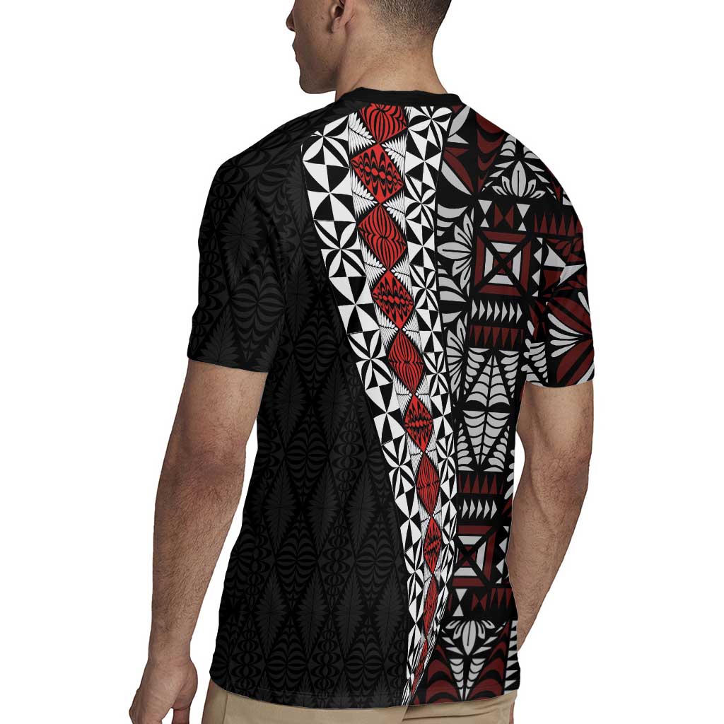 Tonga Ngatu Art Tattoo Polynesian Rugby Jersey