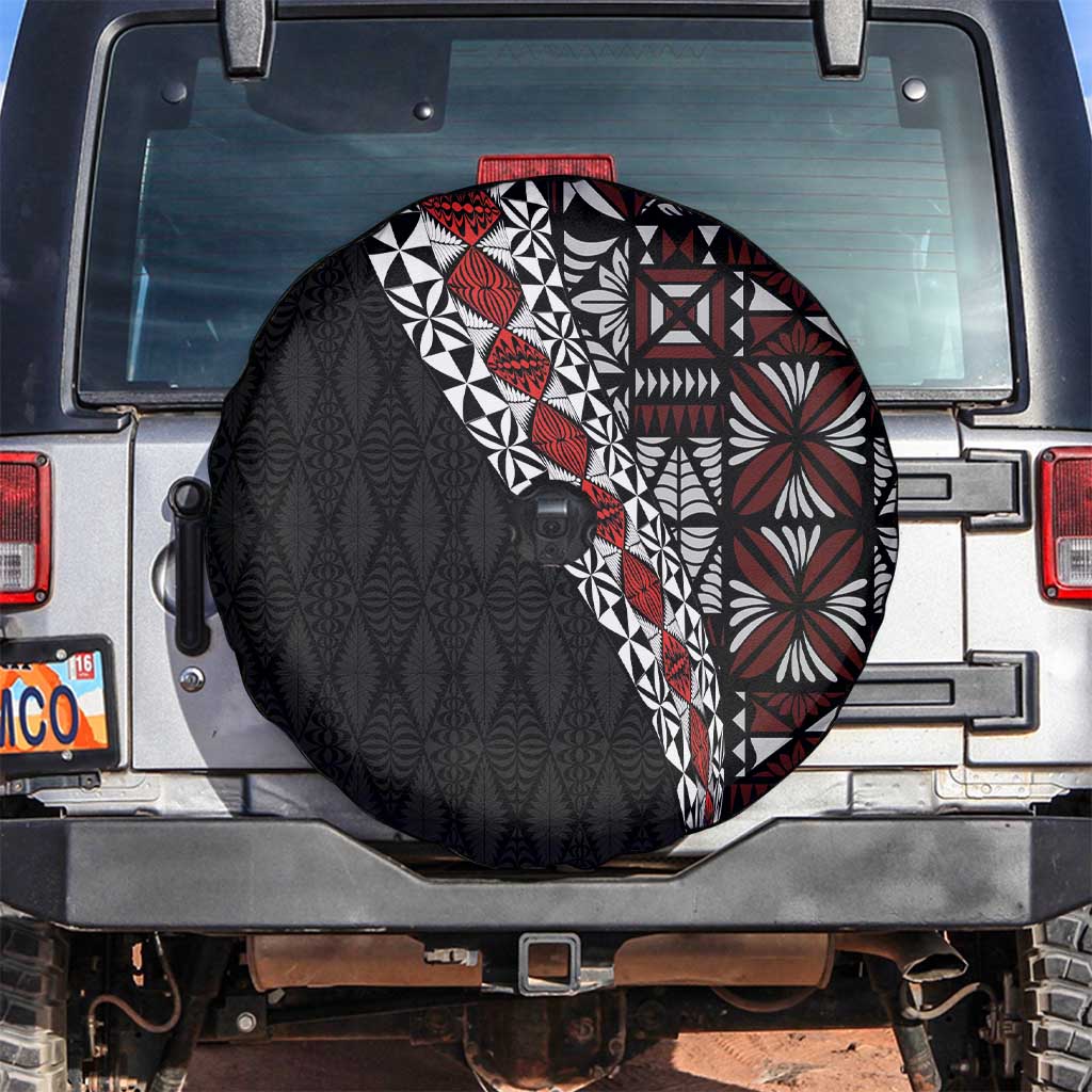 Tonga Ngatu Art Tattoo Polynesian Spare Tire Cover