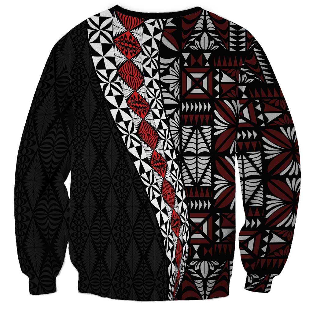 Tonga Ngatu Art Tattoo Polynesian Sweatshirt