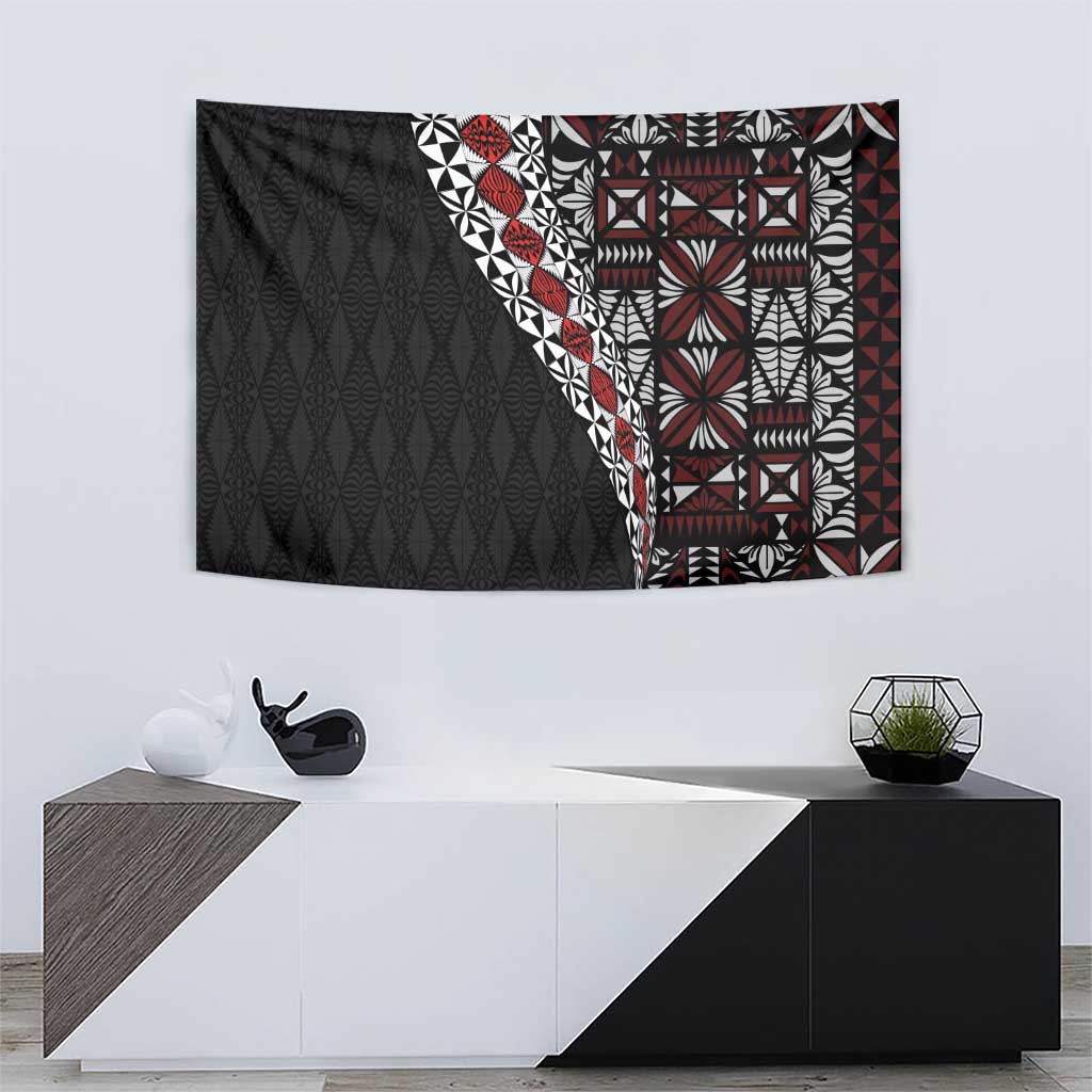 Tonga Ngatu Art Tattoo Polynesian Tapestry