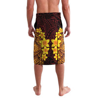 Hawaii Volcano Lavalava Polynesian and Kakau Pattern