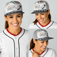 Fijian Traditional Culture Baseball Net Cap Tapa Tribal Tattoos - Polynesian Pride