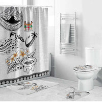 Fijian Traditional Culture Bathroom Set Tapa Tribal Tattoos - Polynesian Pride