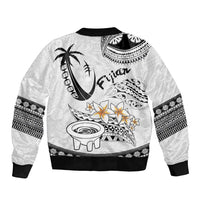 Fijian Traditional Culture Bomber Jacket Tapa Tribal Tattoos - Polynesian Pride