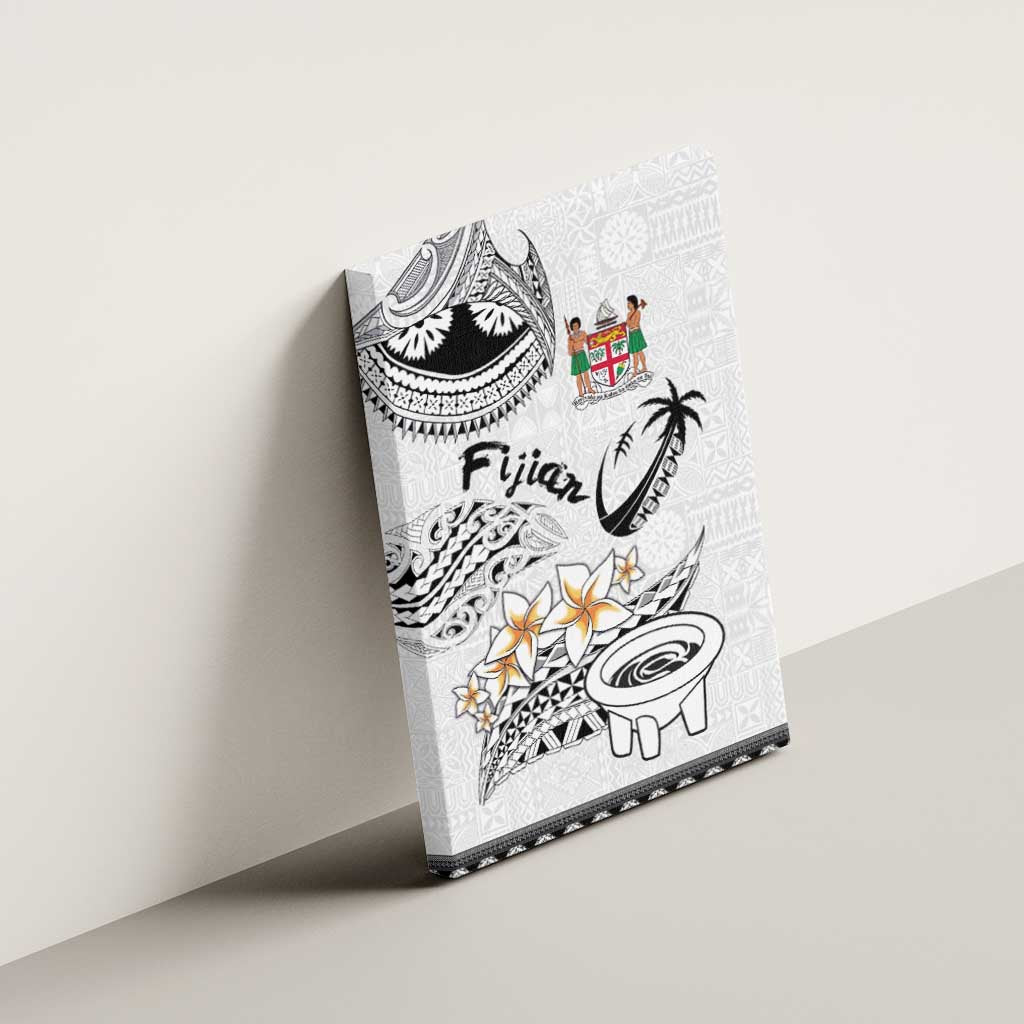 Fijian Traditional Culture Canvas Wall Art Tapa Tribal Tattoos - Polynesian Pride