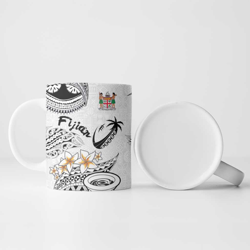 Fijian Traditional Culture Ceramic Mug Tapa Tribal Tattoos - Polynesian Pride