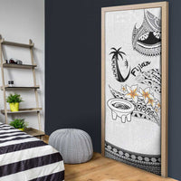 Fijian Traditional Culture Door Cover Tapa Tribal Tattoos - Polynesian Pride