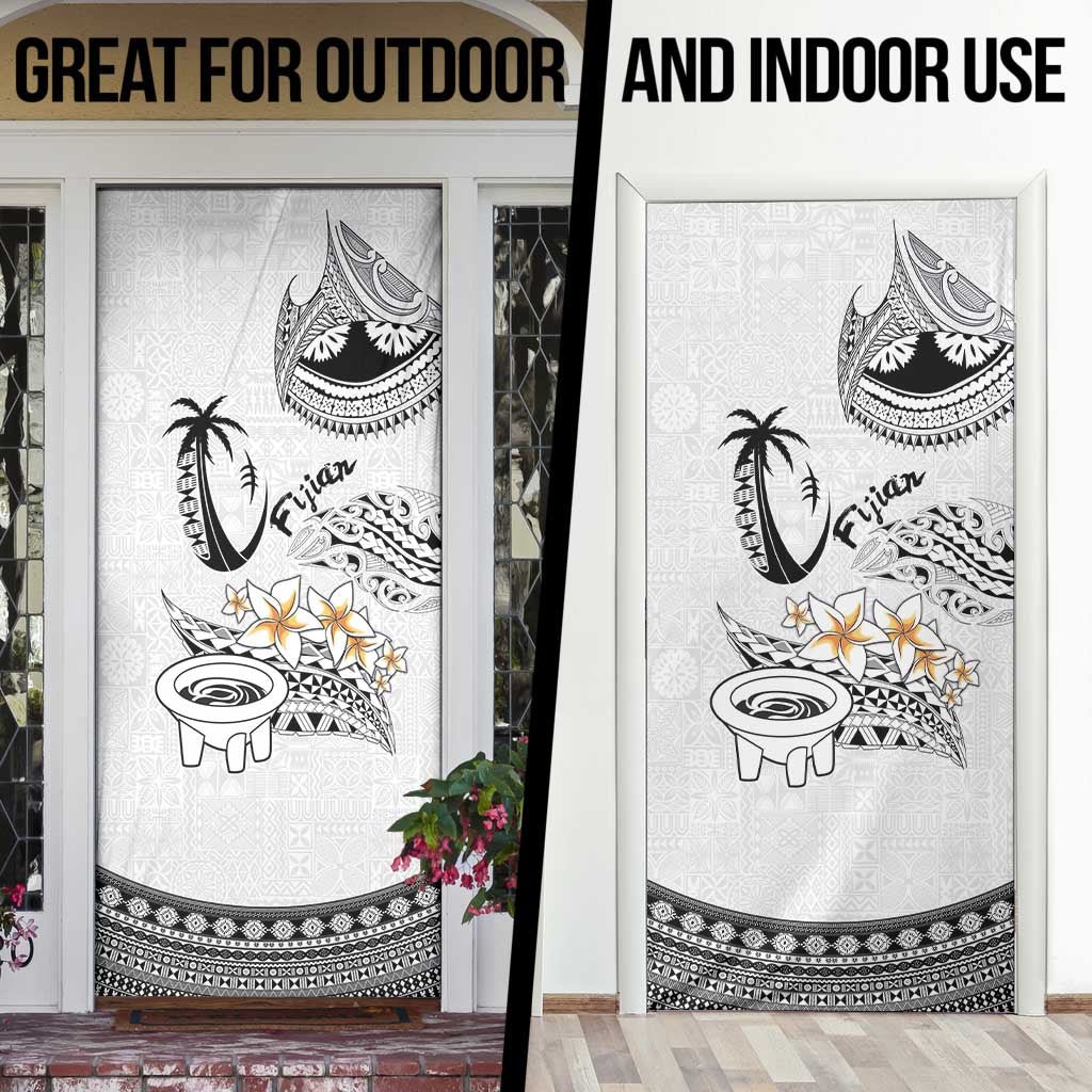 Fijian Traditional Culture Door Cover Tapa Tribal Tattoos - Polynesian Pride
