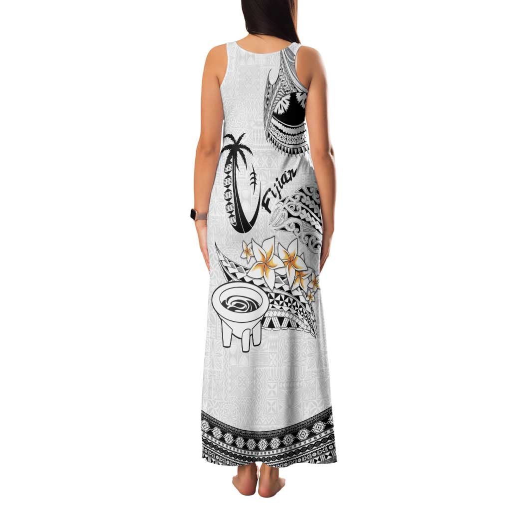 Fijian Traditional Culture Family Matching Tank Maxi Dress and Hawaiian Shirt Tapa Tribal Tattoos - Polynesian Pride