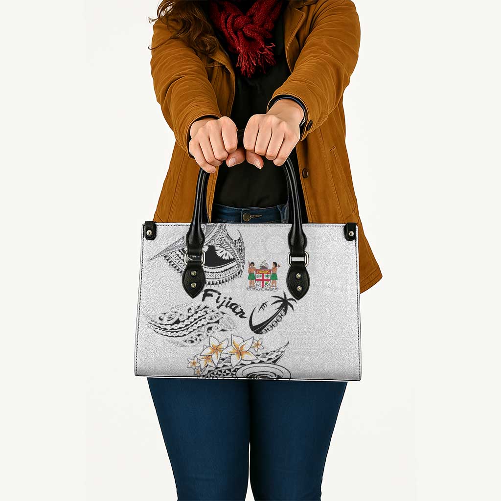 Fijian Traditional Culture Leather Bag Tapa Tribal Tattoos - Polynesian Pride