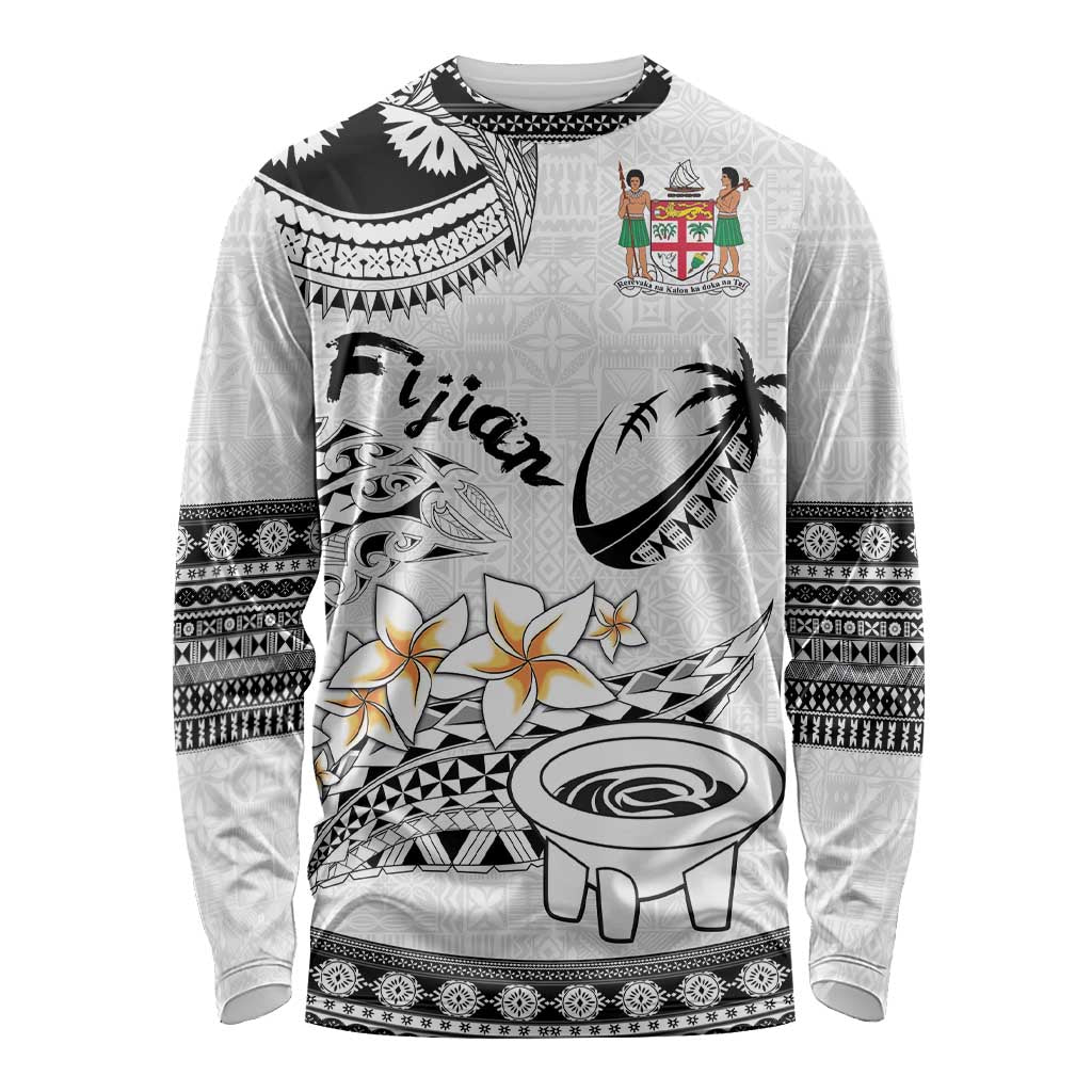 Fijian Traditional Culture Long Sleeve Shirt Tapa Tribal Tattoos - Polynesian Pride