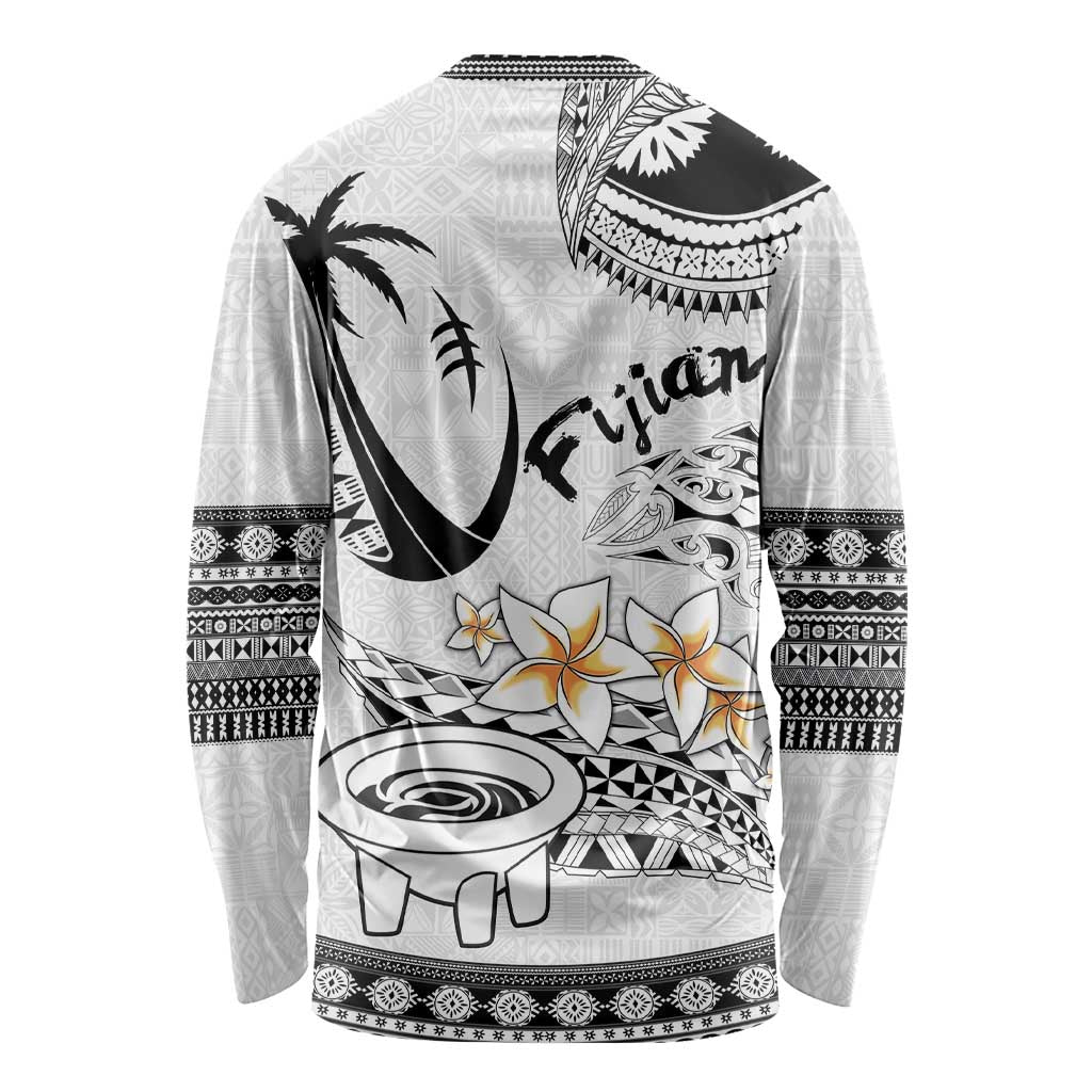 Fijian Traditional Culture Long Sleeve Shirt Tapa Tribal Tattoos - Polynesian Pride