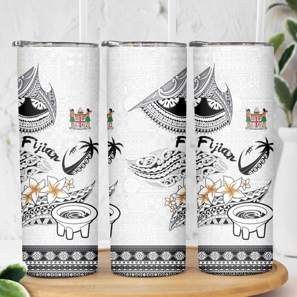 Fijian Traditional Culture Skinny Tumbler Tapa Tribal Tattoos - Polynesian Pride