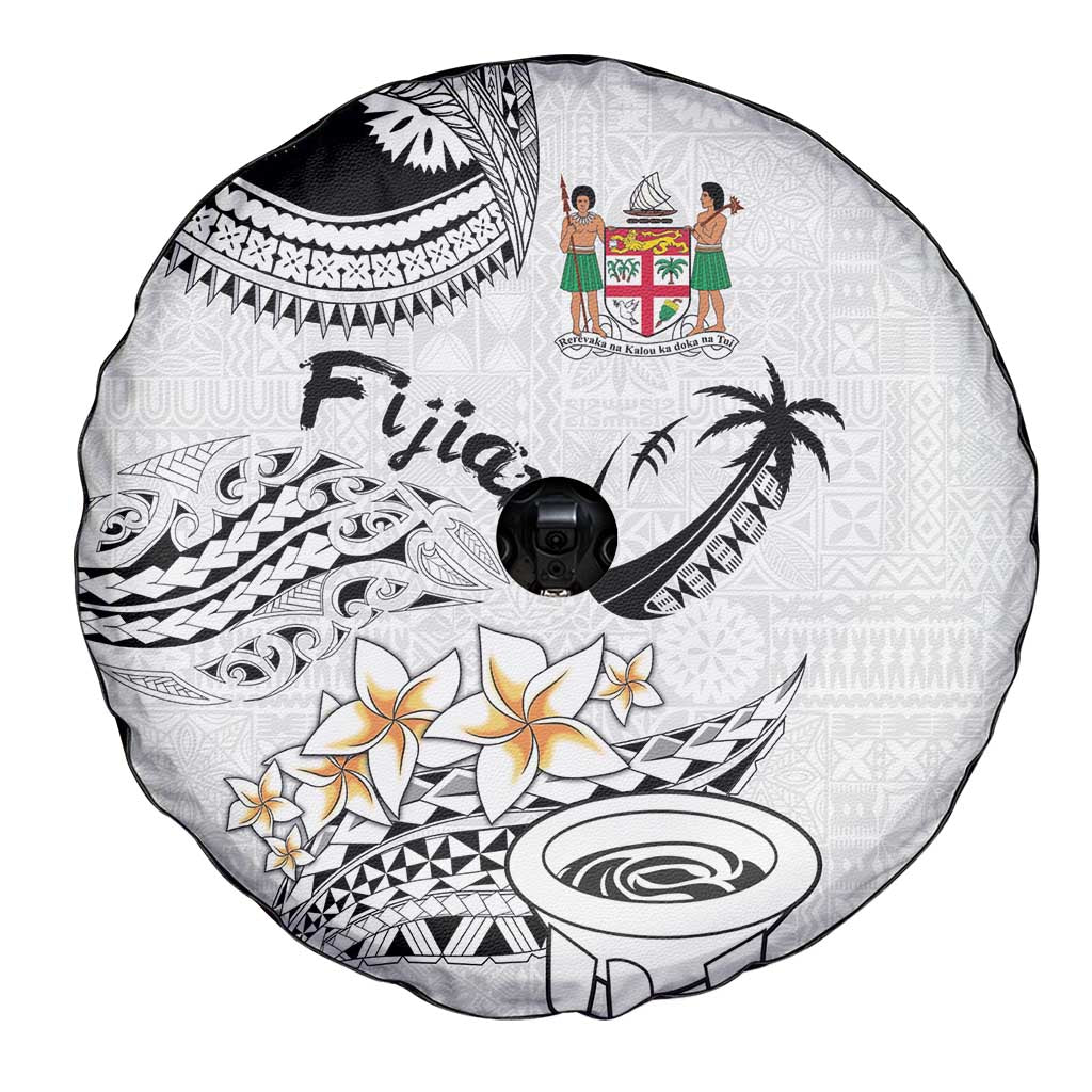 Fijian Traditional Culture Spare Tire Cover Tapa Tribal Tattoos - Polynesian Pride