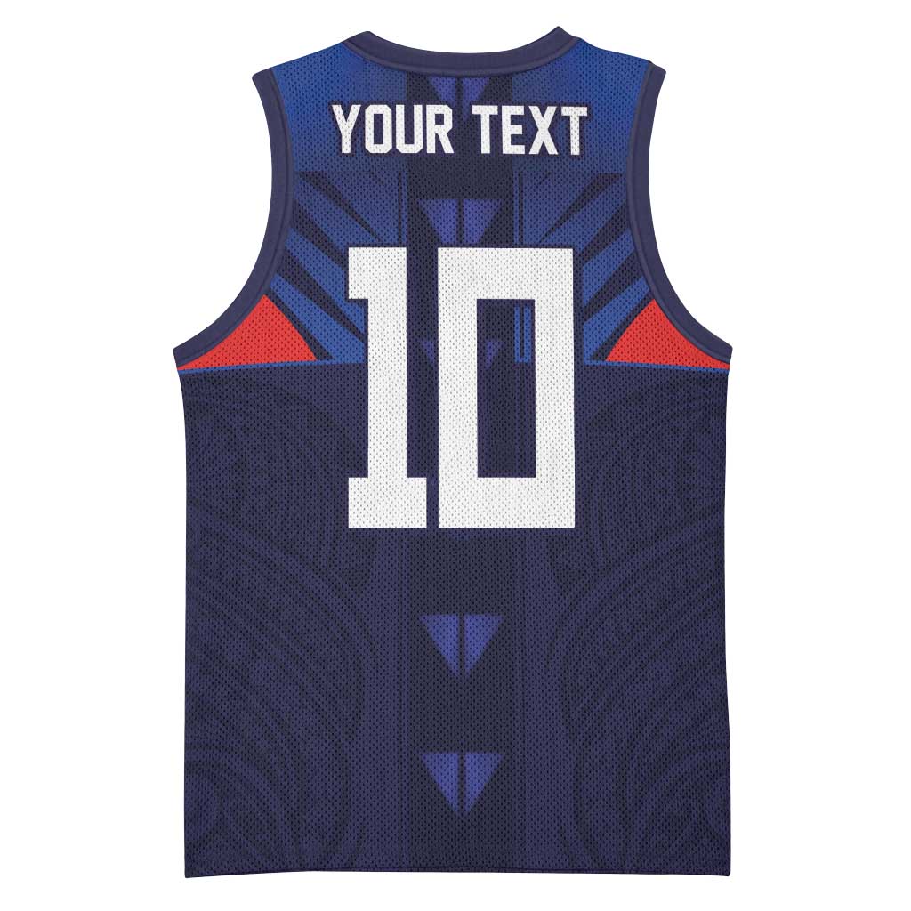 Custom Rugby Samoa Basketball Jersey Siva Tau Spirit Sporty Vibes - Polynesian Pride