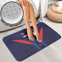 Rugby Samoa Bathroom Set Siva Tau Spirit Sporty Vibes - Polynesian Pride