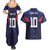 Custom Rugby Samoa Couples Matching Summer Maxi Dress and Hawaiian Shirt Siva Tau Spirit Sporty Vibes - Polynesian Pride