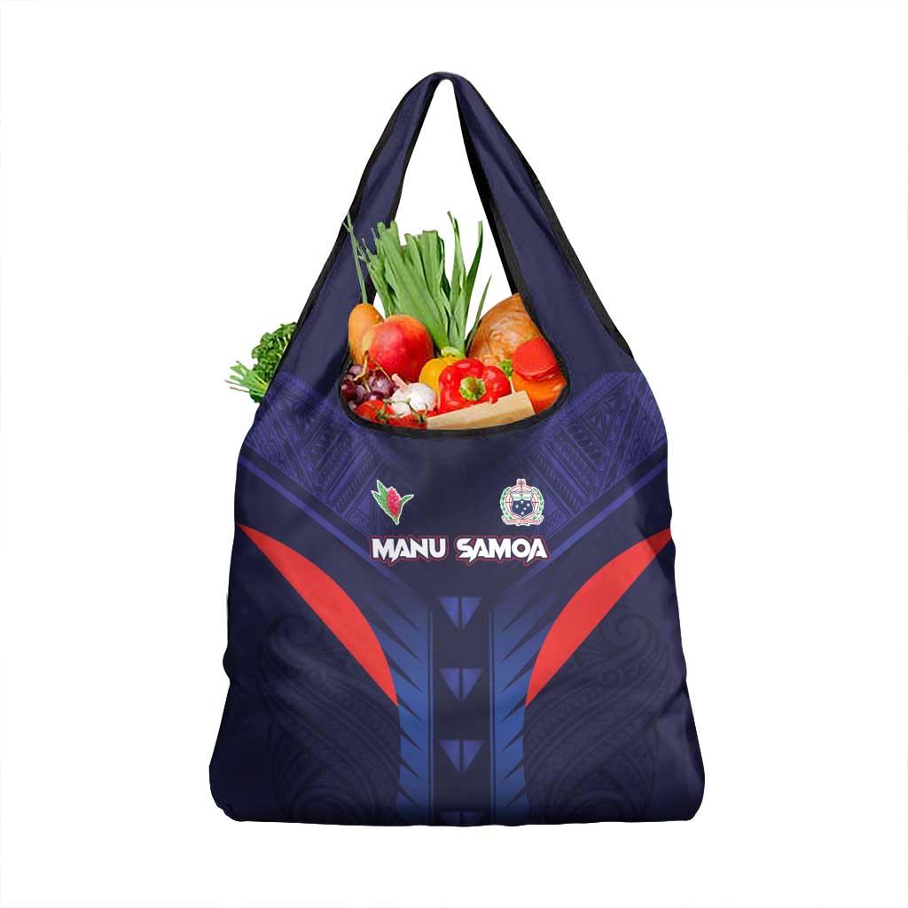Rugby Samoa Grocery Bag Siva Tau Spirit Sporty Vibes - Polynesian Pride