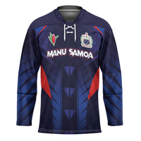 Custom Rugby Samoa Hockey Jersey Siva Tau Spirit Sporty Vibes - Polynesian Pride