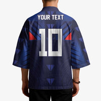 Custom Rugby Samoa Kimono Siva Tau Spirit Sporty Vibes - Polynesian Pride