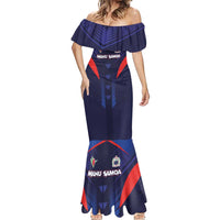 Custom Rugby Samoa Mermaid Dress Siva Tau Spirit Sporty Vibes - Polynesian Pride