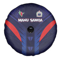 Rugby Samoa Spare Tire Cover Siva Tau Spirit Sporty Vibes - Polynesian Pride