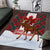 Canadian Christmas - Moose and Maple Retro Style Area Rug