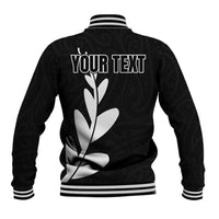Personalised New Zealand Canoeing Special Jersey Baseball Jacket