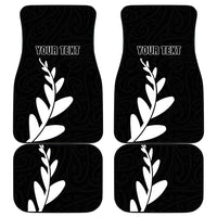 Personalised New Zealand Canoeing Special Jersey Car Mats