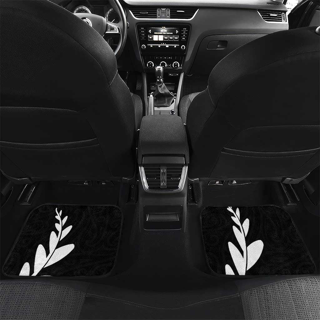 Personalised New Zealand Canoeing Special Jersey Car Mats