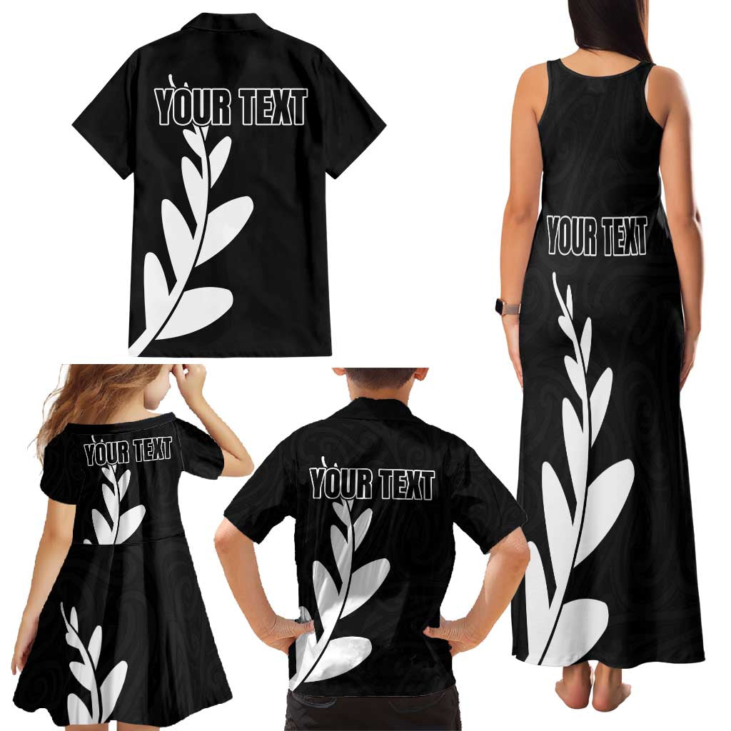 Personalised New Zealand Canoeing Special Jersey Family Matching Tank Maxi Dress and Hawaiian Shirt LT03 - Polynesian Pride