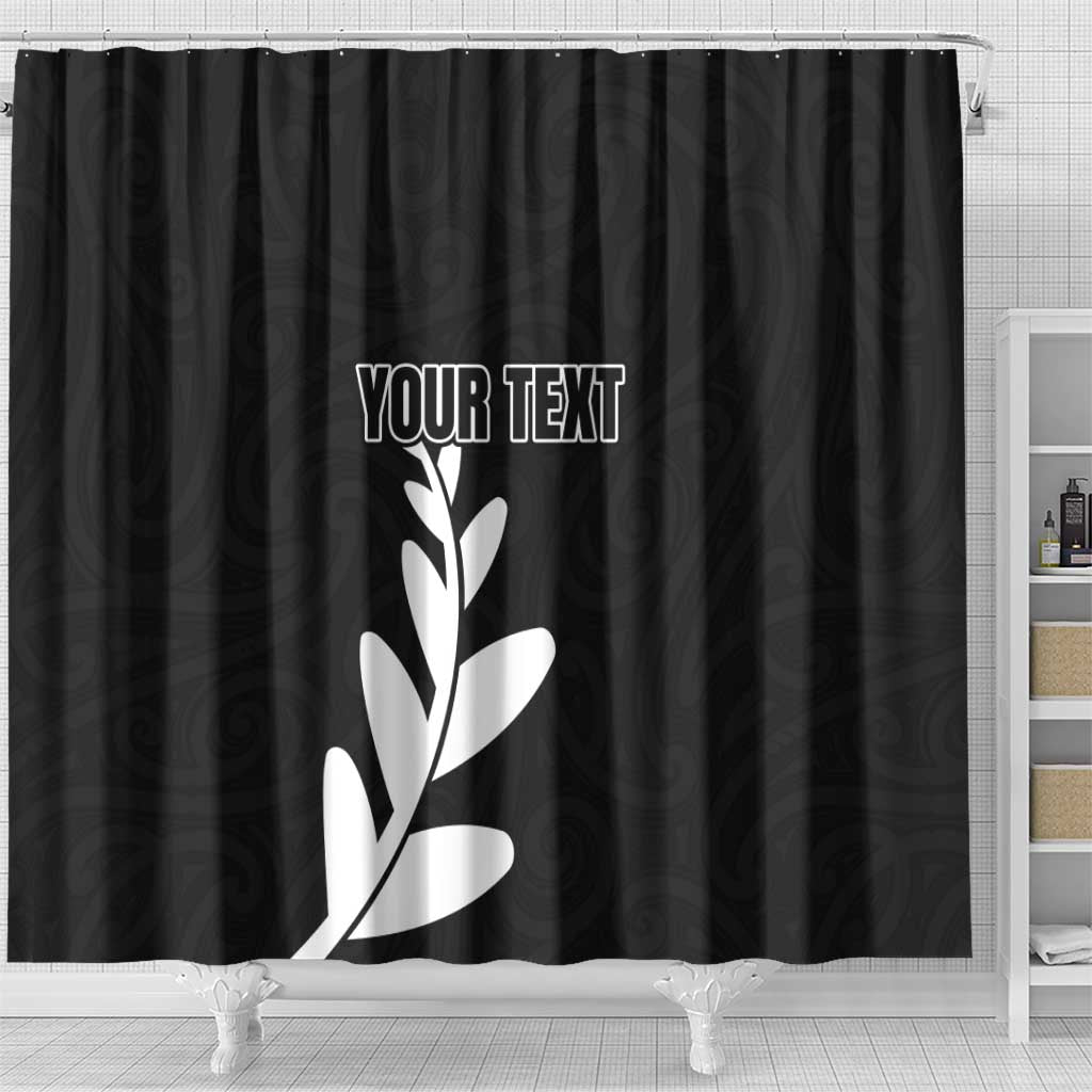 Personalised New Zealand Canoeing Special Jersey Shower Curtain