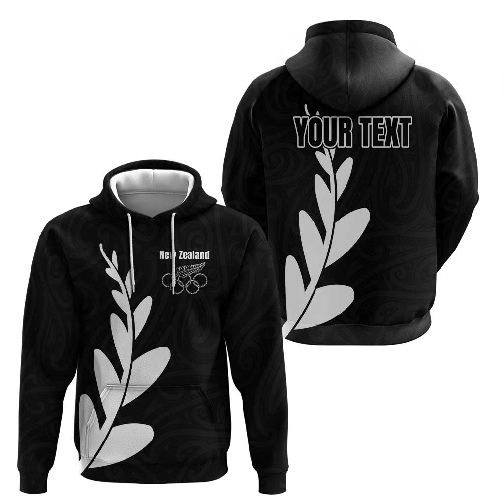 Personalised New Zealand Canoeing Special Jersey Zip Hoodie