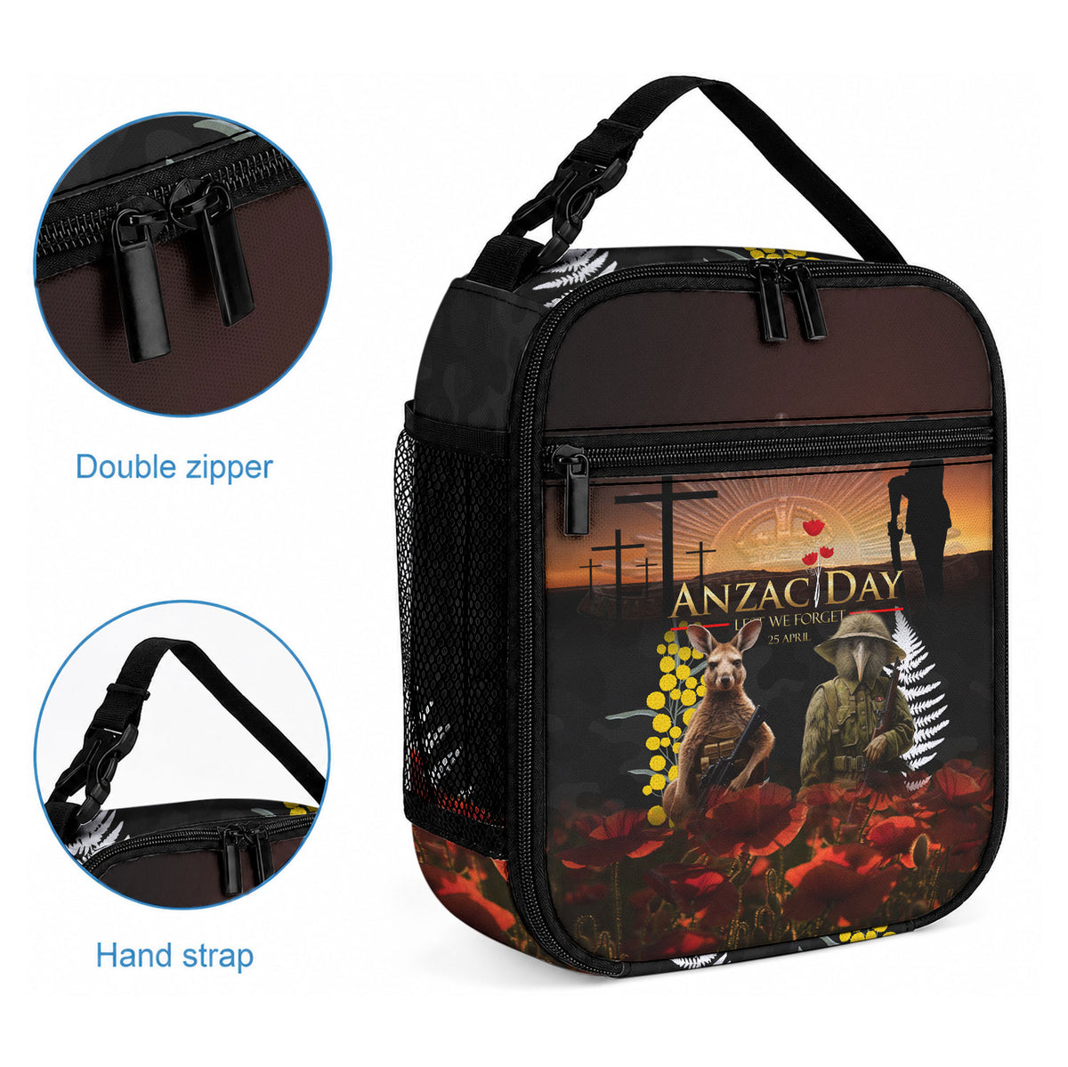New Zealand and Australia ANZAC Day Lunch Bag