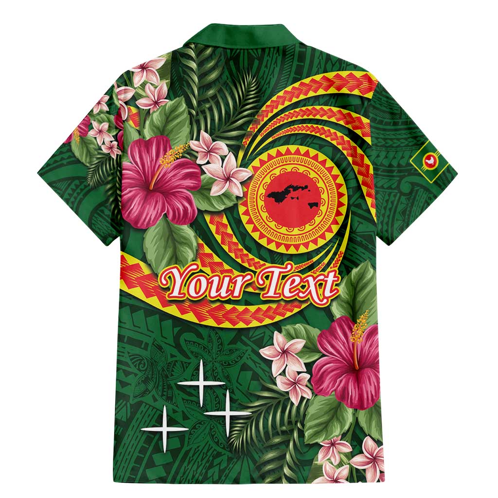 Manuʻa Islands Family Matching Mermaid Dress and Hawaiian Shirt Polynesian Art Tattoo Style and Tropical Plants