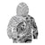 Guam-Land of the Chamorro Kid Hoodie Polynesian Tattoo Style Hibiscus and Plumeria Art