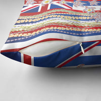 Hawaiian Polynesian Tribal Turtles Pillow Cover with Lei and Flag Style LT03 - Polynesian Pride