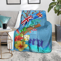 Fiji Day Blanket Tagimoucia Flower and Melanesia Pattern LT03 - Polynesian Pride