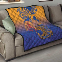 Hawaiki Nui Va'a Solo French Polynesia Quilt Sunset Color LT03 - Polynesian Pride